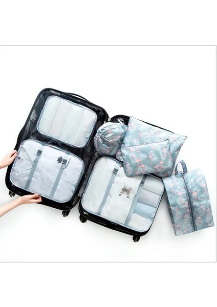 H Tarzı Bavul Için Yüksek Et Ambalaj Küp Ravel Organizatör Çanta Kadın Erkek Ayakkabı Giyim Bagaj Seyahat Çantaları (Yurt Dışından)