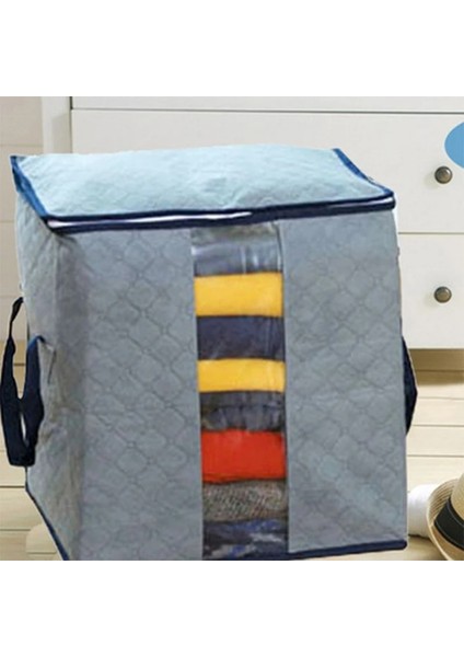 F Stili Katlanabilir Saklama Kutusu Taşınabilir Giysi Organizatör Düzenli Kılıf Bavul Dokunmamış Ev Saklama Kutusu Yorgan Saklama Kabı Çanta Kutusu (Yurt Dışından) indirimleri