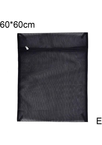 E Stili Siyah Ince Örgü Çamaşır Torbası Koruma Torbası Çamaşır Makinesi Değiştirme Özel Çamaşır Yıkama Kirli Torba Giysi Saklama Hasır Torba R3D7 (Yurt Dışından) fiyatları