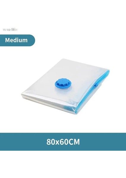 80X60CM Tarzı Vanzlife Ev Depolama Vakum Torbası Şeffaf Kenar Organizatör Katlanabilir Giysi Organizatör Sıkıştırılmış Mühür Seyahat Çantası Tasarruf Paketi (Yurt Dışından) fiyatları