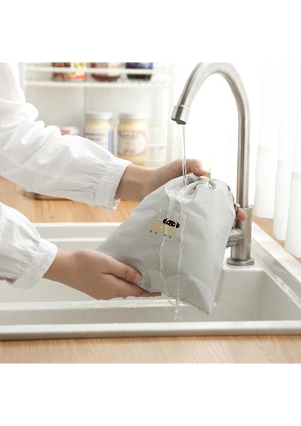 No.1 Tarzı M Beden Dize Kapatma ile Ipli Çanta Ayakkabı Iç Çamaşırı Giyim Için Su Geçirmez Çanta Ambalaj Seyahat Saklama Çantası Giyim Depolama (Yurt Dışından) indirimleri