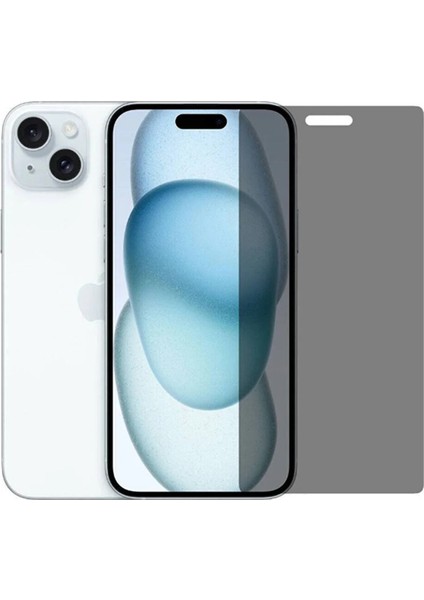 Apple iPhone 15 Plus Privacy Gizlilik Filtreli Tam Kaplayan Tempered Cam - AL3125