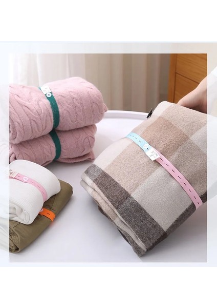Yeşil Stil Lothes Depolama Elastik Bant Tembel Rulo Bağlama Kemeri Katlanır Pantolon Organizador Organizatör De Armario Gardırop Ropa Çanta (Yurt Dışından) modelleri