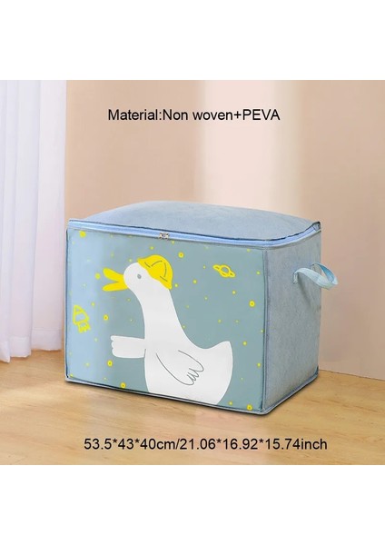 H Mavi 1 Stil Su Geçirmez Giysi Organizatör Yorgan Saklama Torbaları Büyük Kapasiteli Yastıklar Oyuncaklar Battaniye Kılıfı Katlanır Dolap Hareket Aksesuarları (Yurt Dışından) fiyatları