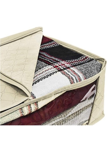 Mavi 3 Adet Tarzı Dokunmamış Giysi Saklama Çantası Katlanır Kapaklı Yorgan Toz Geçirmez Dolap Fg Kutusu Battaniye Saklama Dolabı Ev Saklama Alanı Çantası (Yurt Dışından) modelleri