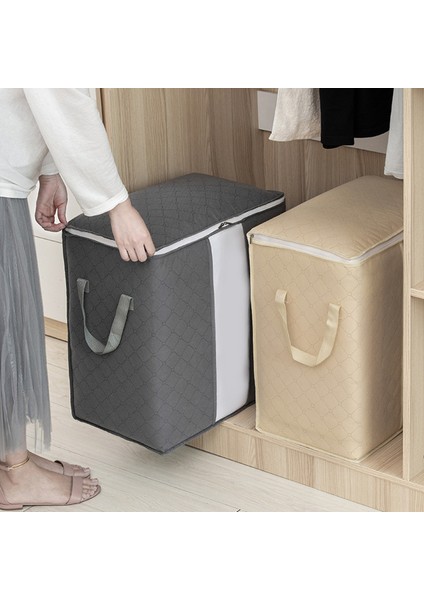 No.1 Tarzı Ev Depolama Katlanabilir Çanta Yeni Su Geçirmez Dokunmamış Yatak Yastıkları Yorgan Saklama Çantası Giysi Saklama Çantası Organizatörü (Yurt Dışından) fırsatları