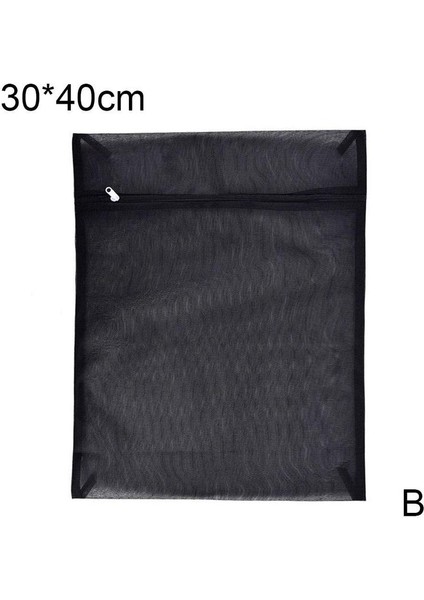 B Tarzı Siyah Ince Örgü Çamaşır Torbası Koruma Torbası Çamaşır Makinesi Değiştirme Özel Çamaşır Yıkama Kirli Torba Giysi Saklama Hasır Torba R3D7 (Yurt Dışından) fiyatları