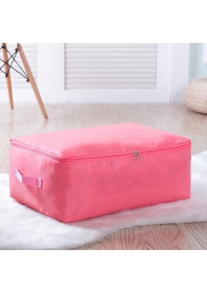 Pembe Stil Yaklaşık 58X38X22CM En Çok Satan Modern Basit Tarzı Ev Eşyaları Oxford Kumaş Büyük Yorgan Saklama Çantası Giyim Giyim Fg Çanta Yorgan Çanta (Yurt Dışından)