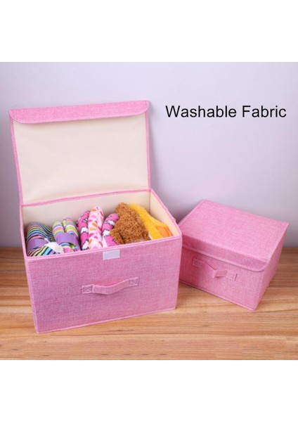 Gök Mavisi Tarzı S Beden Ev Giyim Dolap Organizatör Kutusu Giyim Battaniye Yorgan Dolap Organizatör Ev Depolama Için Katlanabilir Pamuk Keten Saklama Kutusu (Yurt Dışından) modelleri