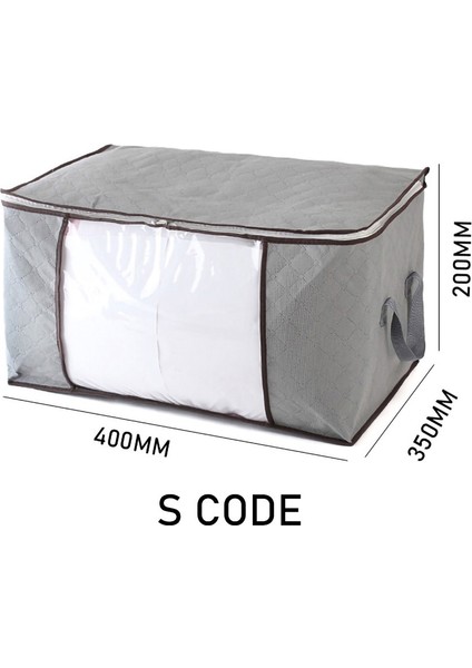 Gri Stil S Beden Paketleme Torbası Neme Dayanıklı Fg Çanta Nefes Alabilir Dokuma Battaniye Organizatör Katlanır Büyük Neme Dayanıklı Saklama Çantası (Yurt Dışından) fiyatları