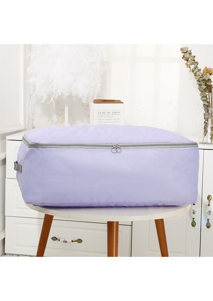 Mkl-Mor Tarzı Yaklaşık 60X50X25CM En Çok Satan Modern Basit Tarzı Ev Eşyaları Oxford Kumaş Büyük Yorgan Saklama Çantası Giyim Giyim Fg Çanta Yorgan Çanta (Yurt Dışından)