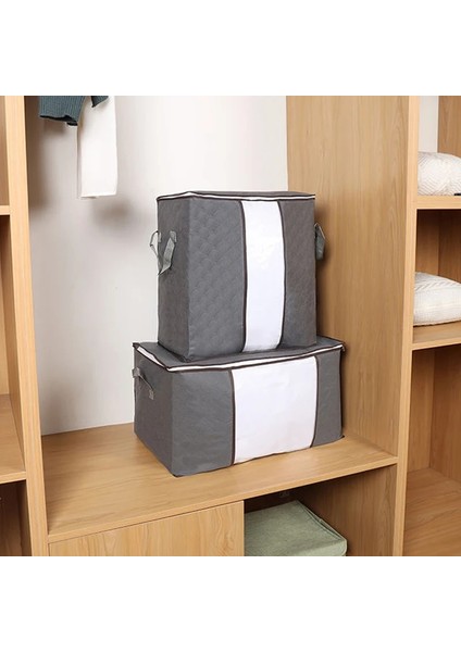 3 Adet Tip C Stili Et Katlanabilir Yorgan Saklama Çantası Ev Giyim Saklama Kutusu Toz Geçirmez Yorgan Depolama (Yurt Dışından) fırsatları