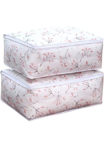 Açık Yeşil Tarzı Katlanabilir Yorgan Saklama Çantası Ev Giysileri Yorgan Yastık Battaniye Saklama Çantası Dolap Organizatör Seyahat Bagaj Organizatör Çanta Konteyner (Yurt Dışından)