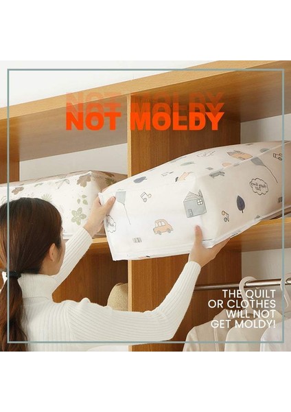 Balinalar Tarzı S 55X36X20CM Giysi Saklama Çantası Büyük Kapasiteli Yorgan Organizatör Yorgan Battaniye Yatak Temizle Katlanabilir Fermuar Kutusu Konteyner Yatak Odası Dolap (Yurt Dışından) indirimleri