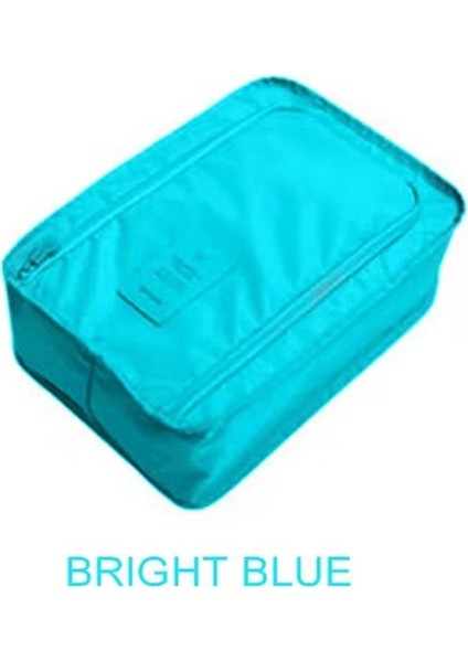 Mavi Stil 6 Renkler Çok Fonksiyonlu Taşınabilir Seyahat Saklama Torbaları Tuvalet Kozmetik Makyaj Çantası Durumda Organizatör Seyahat Ayakkabı Çantaları Saklama Çantası (Yurt Dışından)