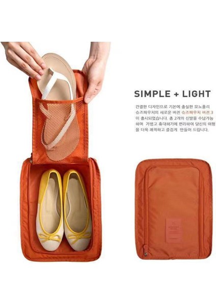 Mavi Stil 6 Renkler Çok Fonksiyonlu Taşınabilir Seyahat Saklama Torbaları Tuvalet Kozmetik Makyaj Çantası Durumda Organizatör Seyahat Ayakkabı Çantaları Saklama Çantası (Yurt Dışından) fiyatları