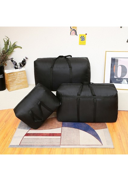 Siyah Stil 90L 90X48X25CM Dolaplar Giysi Yorgan Saklama Çantası Seyahat Bagaj Ambalaj Kılıfı Organizador Hareketli Çuval Büyük Kapasiteli Su Geçirmez Oxford Kumaş (Yurt Dışından) modelleri