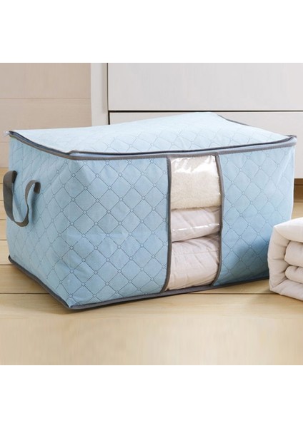 C Stili Katlanabilir Saklama Kutusu Taşınabilir Giysi Organizatör Düzenli Kılıf Bavul Dokunmamış Ev Saklama Kutusu Yorgan Saklama Kabı Çanta Kutusu (Yurt Dışından) fiyatları