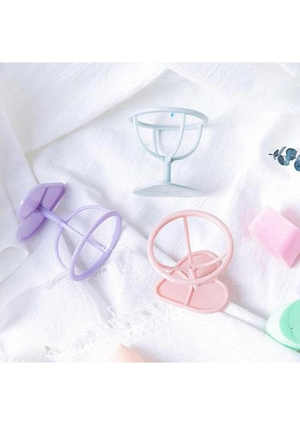 Rastgele Stil Makyaj Puf Rafı Puf Depolama Rafı Makyaj Yumurta Braketi Puf Braketi Kurutma Braketi Makyaj Organizatör Süngerlik Yeni (Yurt Dışından)