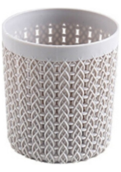 Gri Tarzı Pinkgray Makyaj Silindiri Depolama Boş Tutucu Kozmetik Fırça Çantası Fırçalar Organizatör Silindir Içi Boş Kozmetik Fırça Kutusu Tutucu (Yurt Dışından)