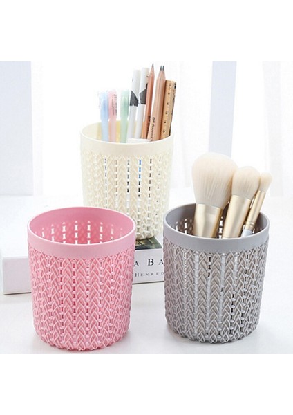 Gri Tarzı Pinkgray Makyaj Silindiri Depolama Boş Tutucu Kozmetik Fırça Çantası Fırçalar Organizatör Silindir Içi Boş Kozmetik Fırça Kutusu Tutucu (Yurt Dışından) fiyatları