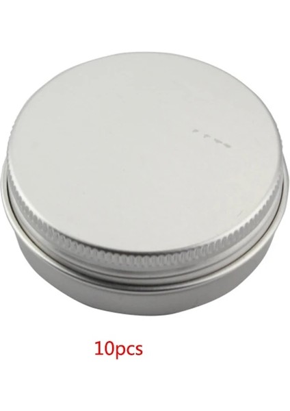 50ML Tarzı Yuvarlak Metal Çay Yaprağı Saklama Kutusu Vidalı Üst Alüminyum Kozmetik Örnek Salve Saklama Kapları Pratik Ev Saklama Kutusu (Yurt Dışından)