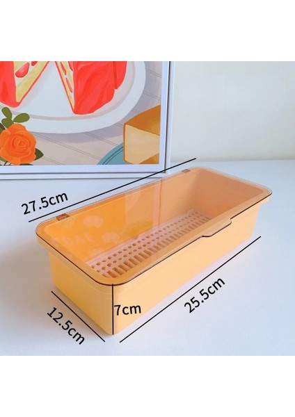 No.4 Tarzı Makyaj Fırçası Saklama Kutusu Masaüstü Toz Geçirmez Depolama Güzellik Makyaj Kabı Banyo Organizatör Flip Cover Kozmetik Kutusu (Yurt Dışından)