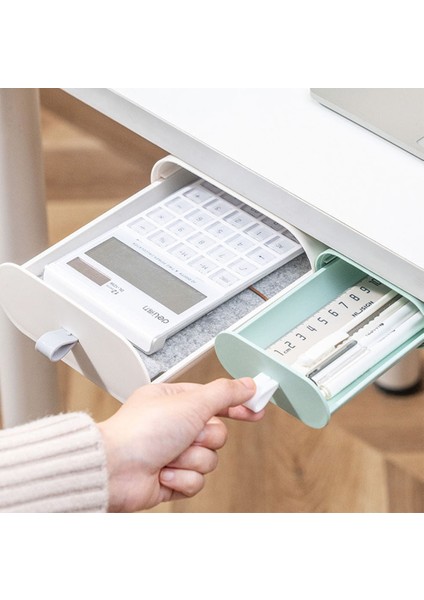 Mavi Küçük Stil Masa Düzenleyici Mutfak Çekmecesi Düzenleyici Macun Ofis Masası Alt Fg Kutusu Kozmetik Için Masaüstü Saklama Kutusu Düzenleyici (Yurt Dışından) fırsatları