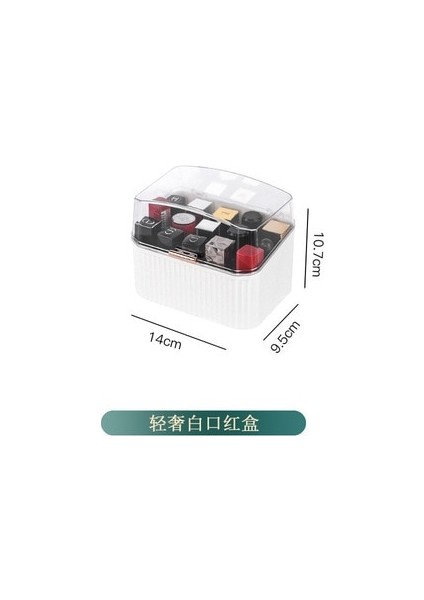 No.31 Tarzı LED Lamba Organizatör Kozmetik Saklama Kutusu Makyaj Organizatör Çekmece Tipi Masaüstü Fg Raf Fırça Ruj Güzellik Maskesi Kılıf (Yurt Dışından)