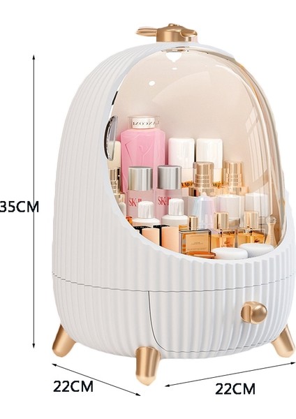 No.31 Tarzı LED Lamba Organizatör Kozmetik Saklama Kutusu Makyaj Organizatör Çekmece Tipi Masaüstü Fg Raf Fırça Ruj Güzellik Maskesi Kılıf (Yurt Dışından) modelleri