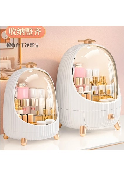 No.31 Tarzı LED Lamba Organizatör Kozmetik Saklama Kutusu Makyaj Organizatör Çekmece Tipi Masaüstü Fg Raf Fırça Ruj Güzellik Maskesi Kılıf (Yurt Dışından) indirimleri