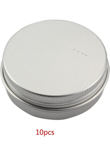 20ML Tarzı Yuvarlak Metal Çay Yaprağı Saklama Kutusu Vidalı Üst Alüminyum Kozmetik Örnek Salve Saklama Kapları Pratik Ev Saklama Kutusu (Yurt Dışından)