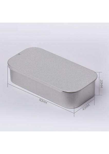 C Stili No.1 Boyutu Teneke Mini Metal Kutu Slayt Kapak Saklama Kutusu Düğün Takı Hap Kutuları Taşınabilir Kozmetik Organizatör Teneke Kutular Konteyner (Yurt Dışından)