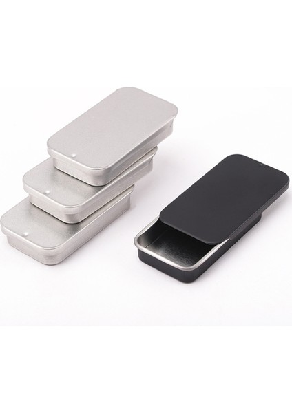 C Stili No.1 Boyutu Teneke Mini Metal Kutu Slayt Kapak Saklama Kutusu Düğün Takı Hap Kutuları Taşınabilir Kozmetik Organizatör Teneke Kutular Konteyner (Yurt Dışından) fırsatları