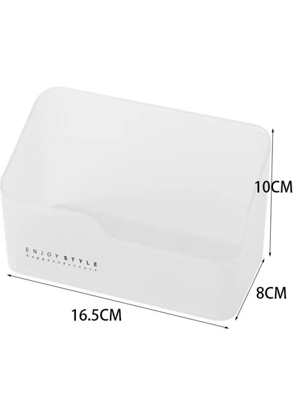 Büyük Stil Cosmetics Organizer Storage Box Multifunctional Skin Care Products Remote Control Cosmetics Jewelry Storage Makeup Box (Yurt Dışından)