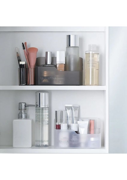 Büyük Stil Cosmetics Organizer Storage Box Multifunctional Skin Care Products Remote Control Cosmetics Jewelry Storage Makeup Box (Yurt Dışından) indirimleri