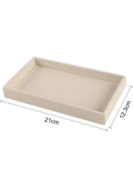 No.19 Tarzı Sıcak Satış Moda Taşınabilir Kadife Takı Yüzük Takı Ekran Organizatör Kutusu Tepsi Tutucu Küpe Mücevher Saklama Kutusu Vitrin (Yurt Dışından)