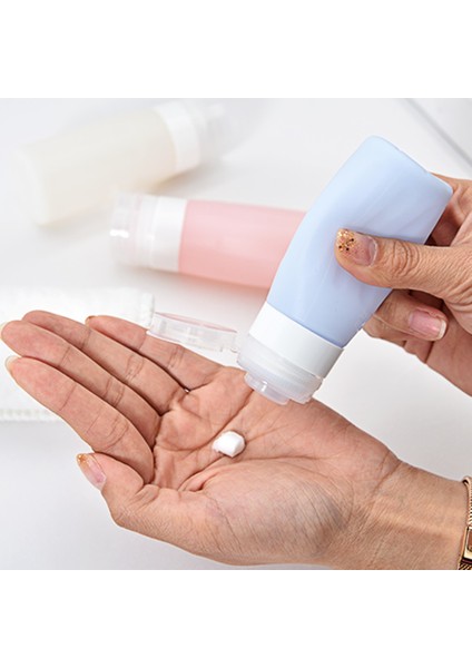 2 Adet Kılıf 10ML Tarzı 85ML Seyahat Şampuan Şişesi Silikon Doldurulabilir Şişeler Krem Losyon Boş Kozmetik Konteyner Taşınabilir Yeniden Kullanılabilir Şampuan Şişeleri (Yurt Dışından) modelleri