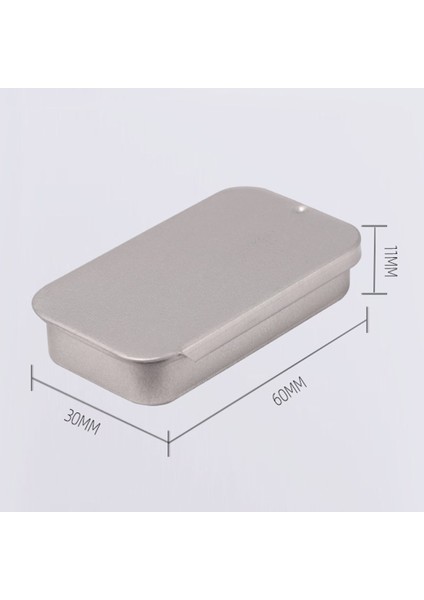 Bir Stil No.1 Boyutu Teneke Mini Metal Kutu Slayt Kapak Saklama Kutusu Düğün Takı Hap Kutuları Taşınabilir Kozmetik Organizatör Teneke Kutular Konteyner (Yurt Dışından)