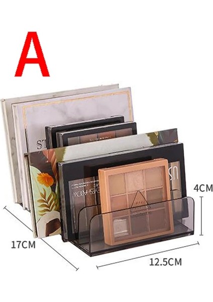 Bordo Tarzı 1pc Eyeshadow Palette Organizer Eyepowder Storage Tray Cosmetics Rack Makeup Tools Compartment Holder For Women (Yurt Dışından)