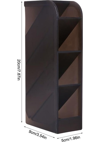 No.5 Tarzı 1 Adet Büyük Kapasiteli Masaüstü Organizatör Kalemlik Makyaj Saklama Kutusu Okul Ofis Kırtasiye Organizatör Plastik Depolama Organizatörleri (Yurt Dışından)