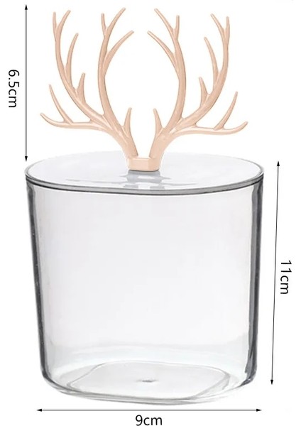 New 3 Style Makeup Cotton Pad Organizer Storage Box For Cotton Swabs Rod Cosmetics Jewelry Bathroom Qtip Container With Bamboo Lid (Yurt Dışından)