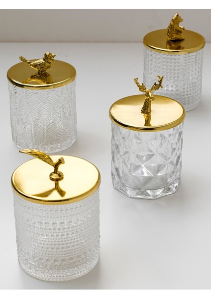 Koyu Gri Tarzı M Beden Iskandinav Masaüstü Dekorasyon Cam Mücevher Kutusu Pamuklu Çubuk Tutucu Kozmetik Organizatör Saklama Teneke Kutu Kavanoz Altın Kapaklı (Yurt Dışından) modelleri