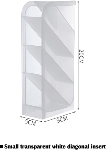 C Stili 1 Adet Büyük Kapasiteli Masaüstü Organizatör Kalemlik Makyaj Saklama Kutusu Okul Ofis Kırtasiye Organizatör Plastik Depolama Organizatörleri (Yurt Dışından)