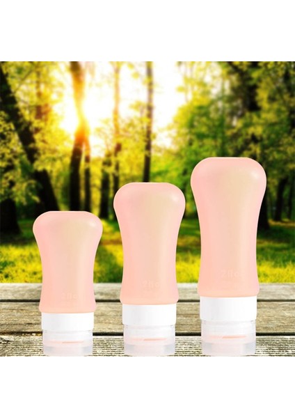 Gül Kırmızı Tarzı 89ML Seyahat Aksesuarları Kozmetik Konteyner 1 Adet ml Sabunluk Şampuan Şişesi Taşınabilir Çok Renkli Silikon (Yurt Dışından) indirimleri