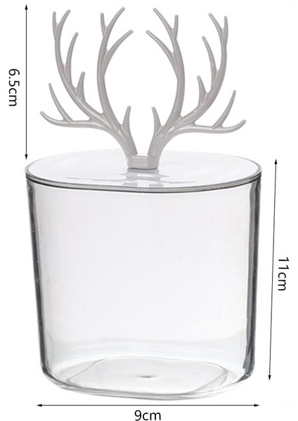 New 4 Style Makeup Cotton Pad Organizer Storage Box For Cotton Swabs Rod Cosmetics Jewelry Bathroom Qtip Container With Bamboo Lid (Yurt Dışından)