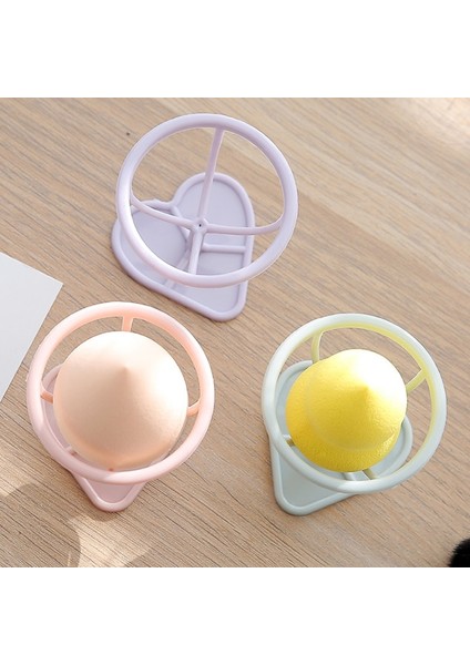 Rastgele Renk Stili 5.8x5.5cm Makyaj Sünger Kabak Tozu Puf Raf Organizasyon Yumurta Tozu Puf Braketi Kutusu Kurutma Organizatör Raf Tutucu Aracı Ev Depolama (Yurt Dışından) fiyatları