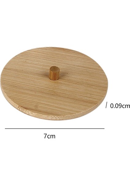 No.14 Tarzı 1 Adet Makyaj Organizatör Saklama Kutusu Banyo Aksesuarları Pamuklu Çubukla Pamuklu Ped Takı Yuvarlak Şeffaf Plastik Saklama Kabı (Yurt Dışından)