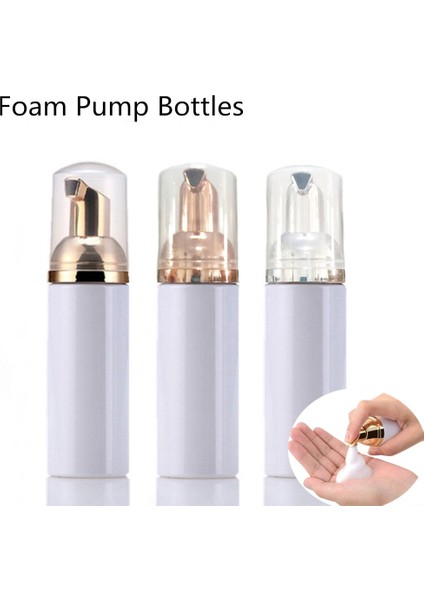 Bir Stil 60ML Köpük Pompa Şişe Plastik Boş Taşınabilir Seyahat Şişesi Sabunluk Pompa Şampuan Losyon Şişesi Kozmetik Konteyner (Yurt Dışından) fiyatları