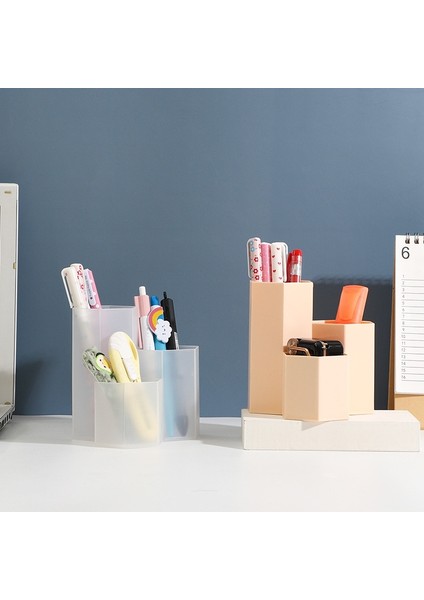 B Tarzı Büyük Kapasiteli Masa Kalemlik Kalem Makyaj Saklama Kutusu Masaüstü Organizatör Standı Durumda Okul Ofis Kırtasiye Masa Organizatör (Yurt Dışından) indirimleri